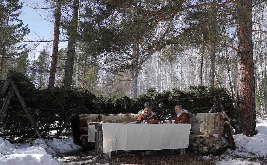 Путін в тайзі