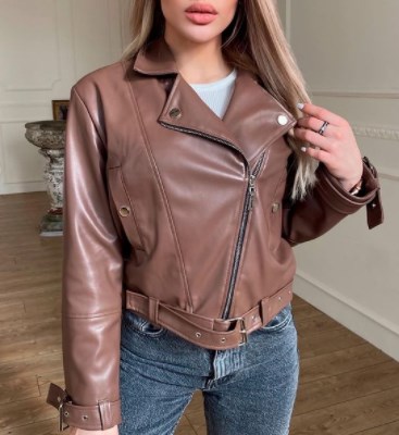 Модні шкіряні куртки жіночі 2021 Модні шкіряні куртки жіночі 2021