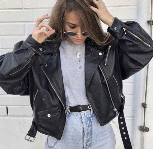 Модні шкіряні куртки жіночі 2021 Модні шкіряні куртки жіночі 2021