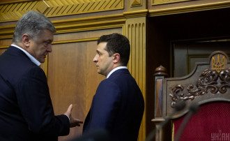 Порошенко, Зеленский
