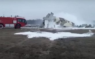 В Казахстане разбился самолет В Казахстане разбился самолет