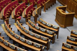 Жорсткий карантин у Києві вплинув на роботу Ради Жорсткий карантин у Києві вплинув на роботу Ради