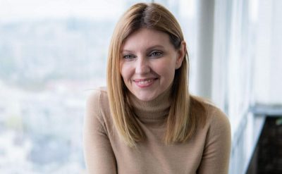 Перша леді України з'явилася на публіці в елегантному образі