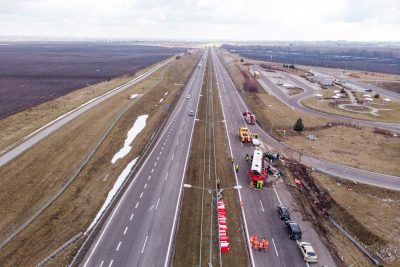 Девять граждан Украины, пострадавших в аварии в Польше, находятся в тяжелом состоянии
