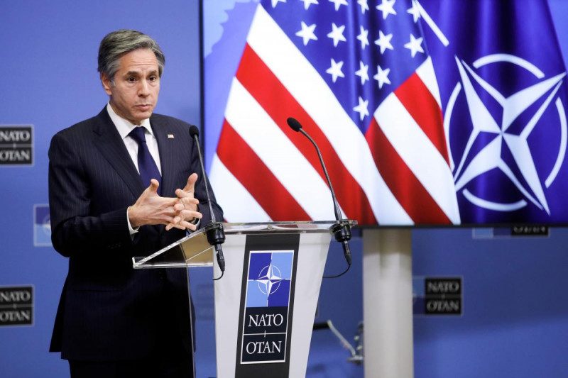 Держсекретар США знову поїде до Брюсселя через агресію Росії