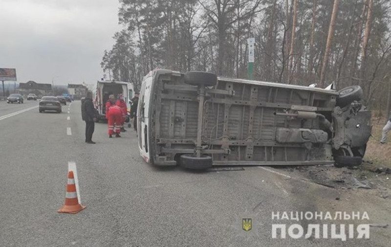 Под Киевом произошло масштабное ДТП с "труповозкой", есть жертвы