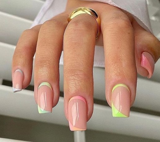 Френч манікюр весна 2021 Френч манікюр весна 2021