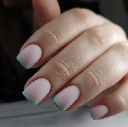 Френч манікюр весна 2021 Френч манікюр весна 2021