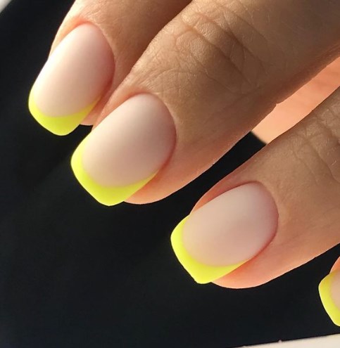 Френч манікюр весна 2021 Френч манікюр весна 2021