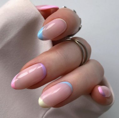 Френч манікюр весна 2021 Френч манікюр весна 2021