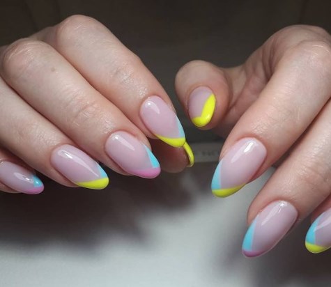 Френч манікюр весна 2021 Френч манікюр весна 2021