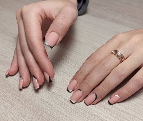 Френч манікюр весна 2021 Френч манікюр весна 2021