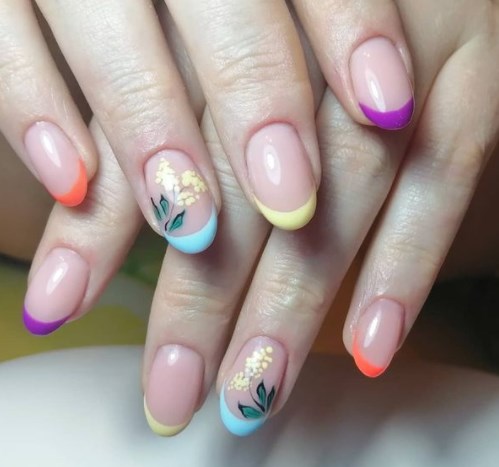 Френч манікюр весна 2021 Френч манікюр весна 2021