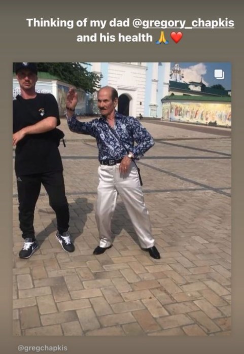 Син Чапкіса хвилююче написав про здоров'я батька Син Чапкіса хвилююче написав про здоров'я батька
