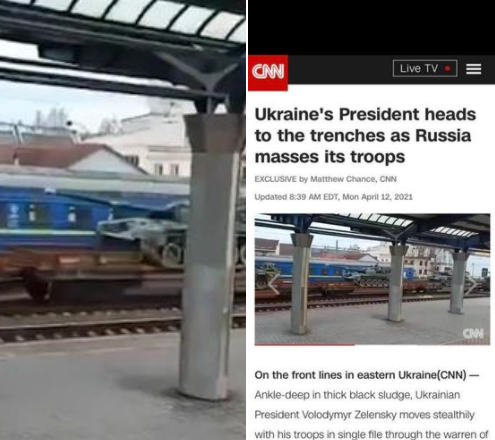 РФ обвинила CNN во лжи насчет стягивания войск к украинским границам