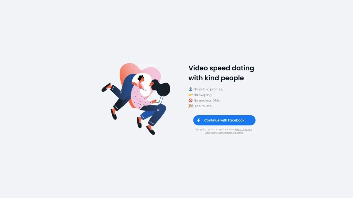 Facebook тестирует Sparked – приложение для быстрых видеосвиданий