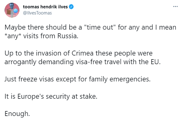 В Европе заявили об опасности и призвали запретить гражданам РФ въезд в ЕС