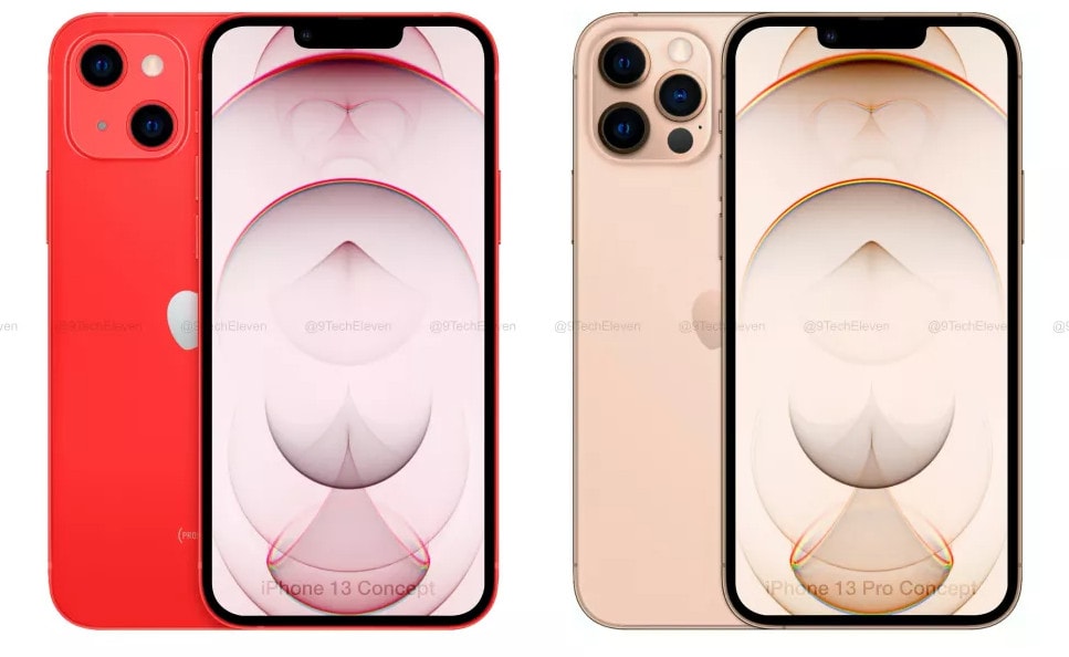 iPhone 13 в красном цвете