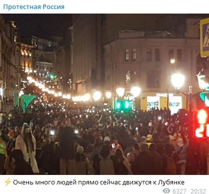'Путін - убивця': в Росії пройшли масові протести через Навального 'Путін - убивця': в Росії пройшли масові протести через Навального