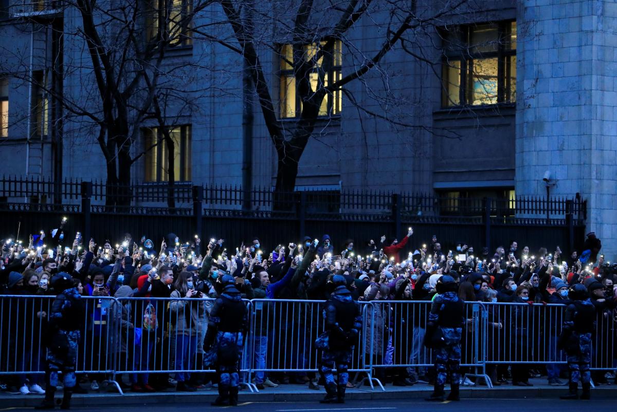 'Путін - убивця': в Росії пройшли масові протести через Навального