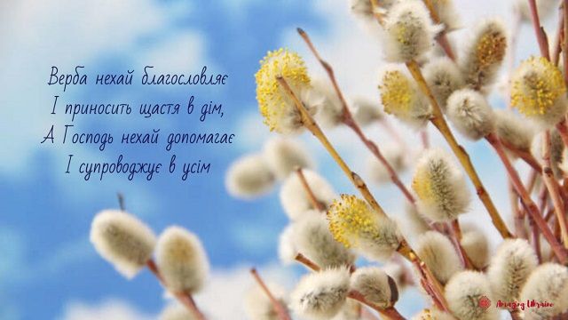 привітання з Вербною неділею картинки українською мовою привітання з Вербною неділею картинки українською мовою
