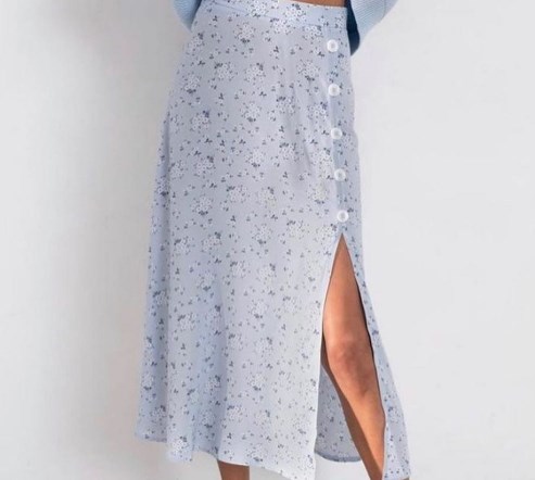 Модні спідниці міді 2021 весна-літо Модні спідниці міді 2021 весна-літо