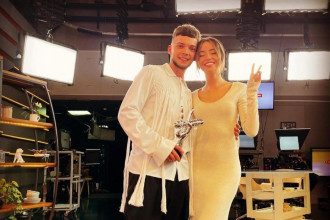Сергій Лазановський і Надя Дорофєєва Сергій Лазановський і Надя Дорофєєва