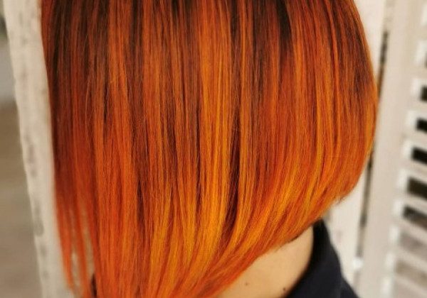 Стрижка боб 2021