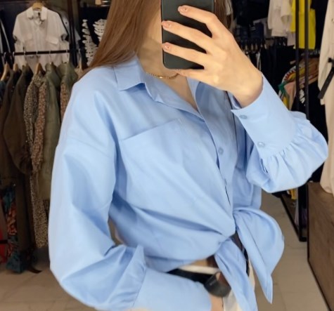 Модные рубашки женские 2021