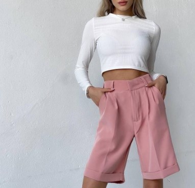 Модні жіночі шорти 2021 Модні жіночі шорти 2021