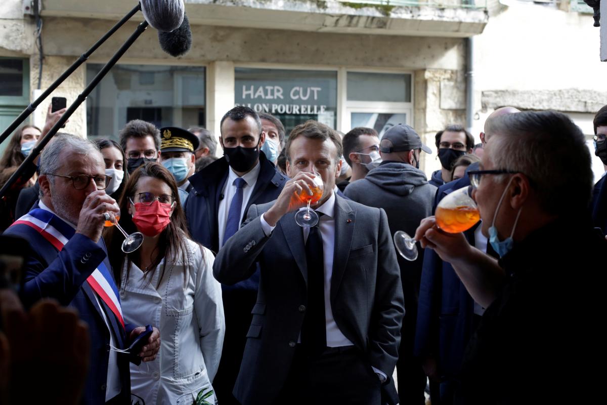Лідер Франції випив за Україну
