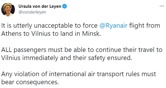 Задержание основателя Nexta Протасевича: ЕС поставил жесткое условие Беларуси