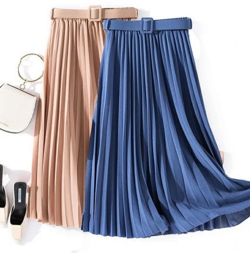 Модні спідниці плісе 2021