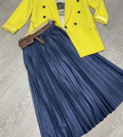 Модні спідниці плісе 2021