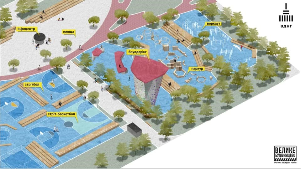 У Києві збудують сучасний урбан-парк У Києві збудують сучасний урбан-парк