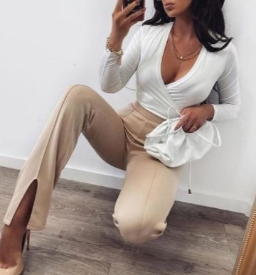 Модні штани-кльош літо 2021 Модні штани-кльош літо 2021