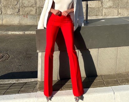 Модні штани-кльош літо 2021 Модні штани-кльош літо 2021