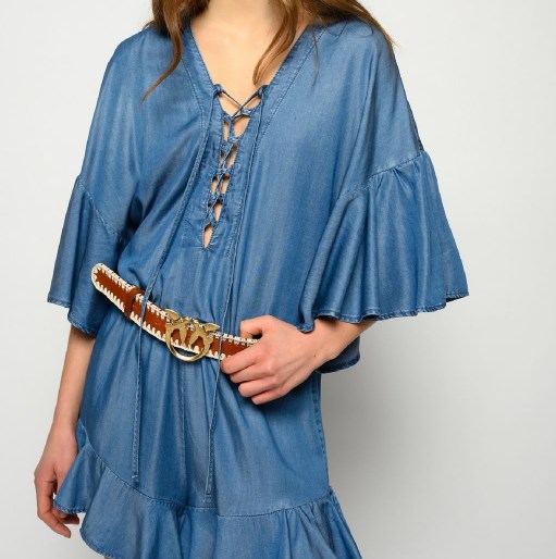 Модные джинсовые платья 2021