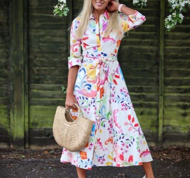 Модные платья-рубашки 2021