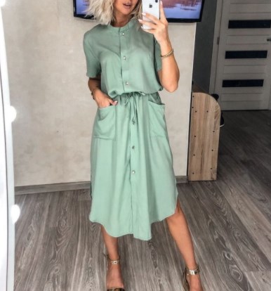 Модные платья-рубашки 2021