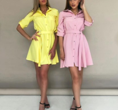 Модные платья-рубашки 2021