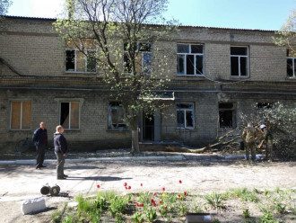 Боевики обстреляли Больницу