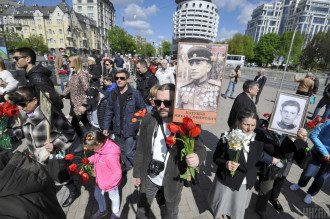 9 травня в центрі Києва відбулися розбірки