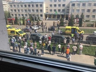 В результате стрельбы в казанской гимназии погибли семеро детей