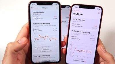 iPhone XR после обновления стал быстрее iPhone 11 и 12