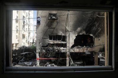 Израиль, обстрел 