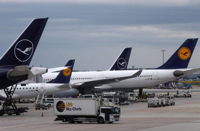 Знову "бомба" на борту: у Мінську літак Lufthansa не випустили до Франкфурта