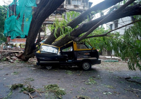 Валить дерева і трощить будинки: на Індію обрушився найпотужніший за 20 років циклон Тауктае