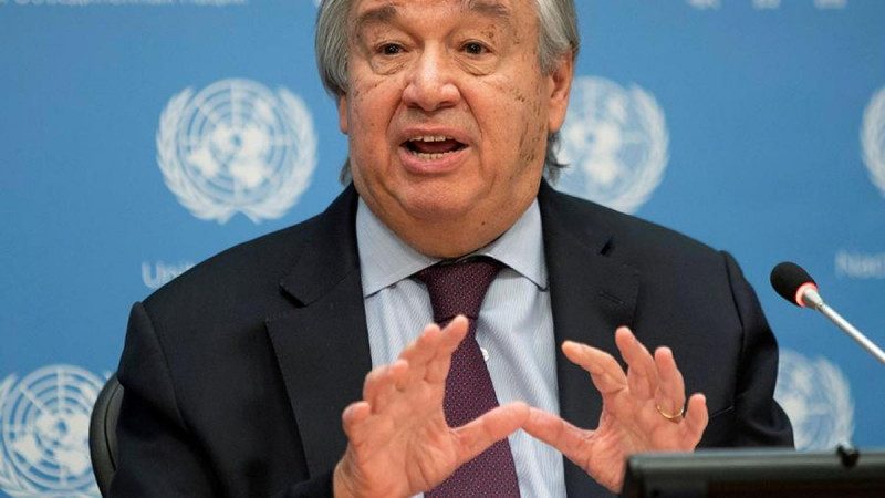 Генсек ООН рассказал, будет ли говорить с Лавровым об Украине