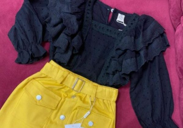 Кожаные юбки весна-лето 2021